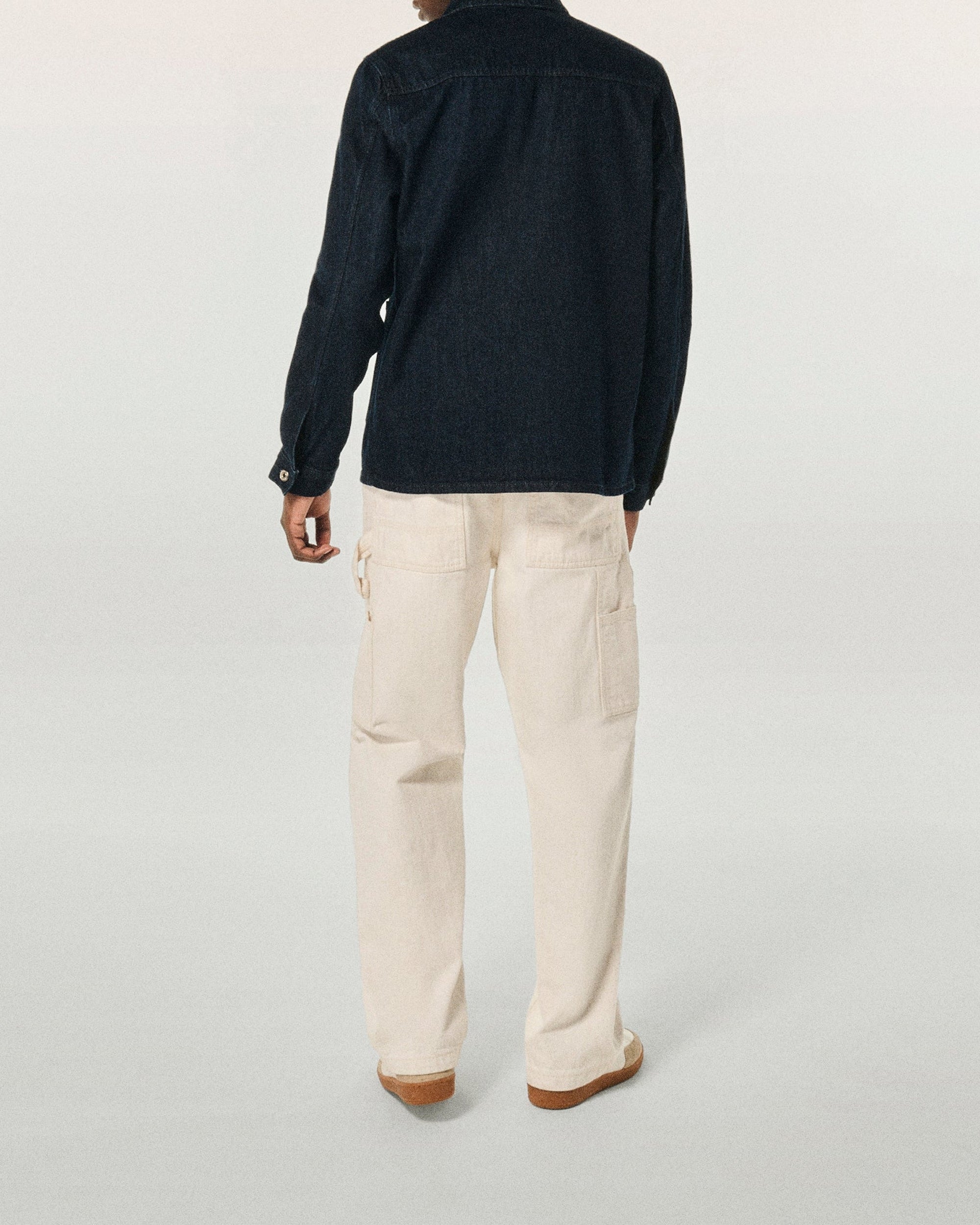 Veste regular en denim - Brut