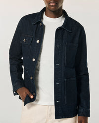 Veste regular en denim - Brut