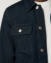 Veste regular en denim - Brut