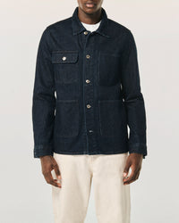 Veste regular en denim - Brut