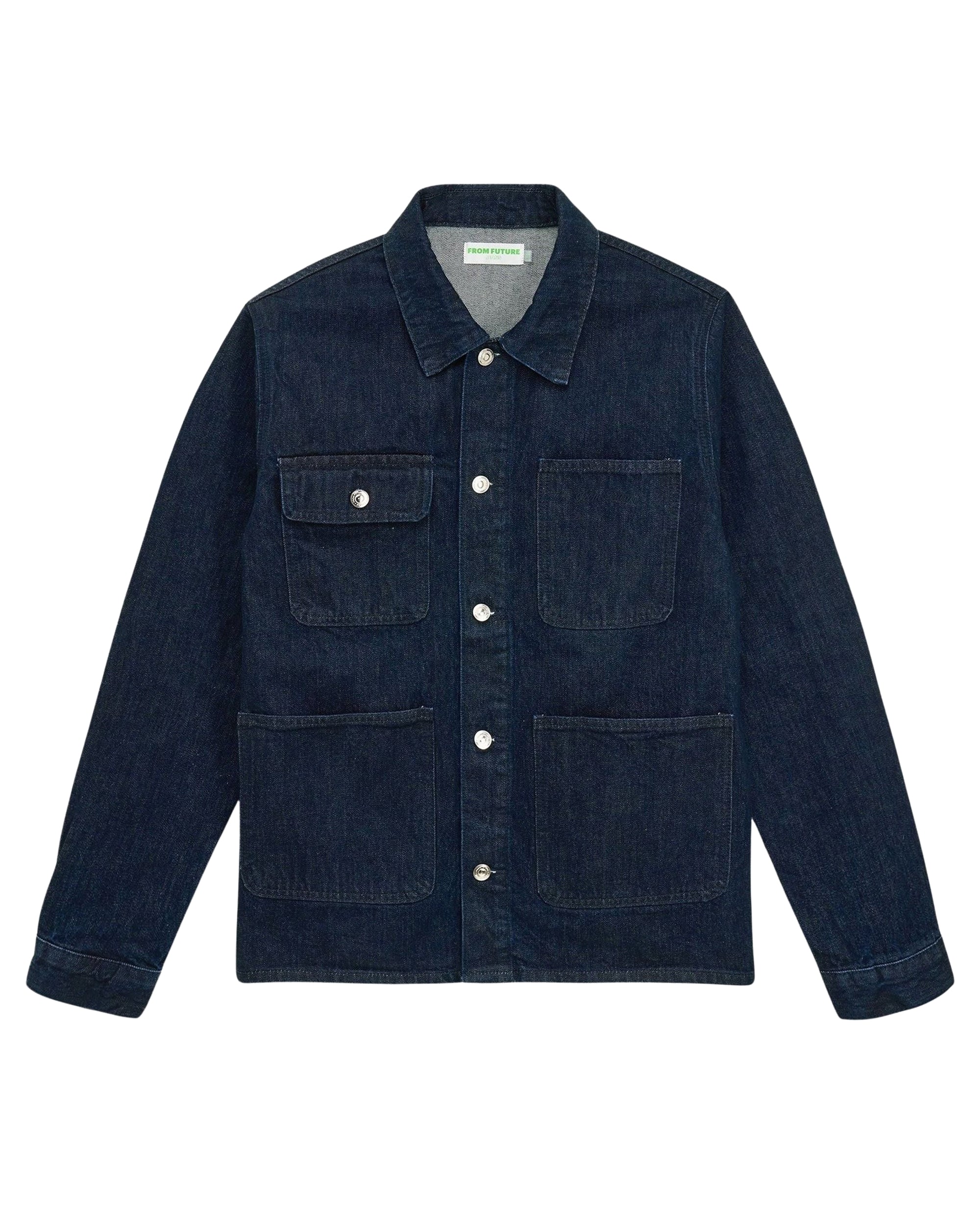 Veste regular en denim - Brut