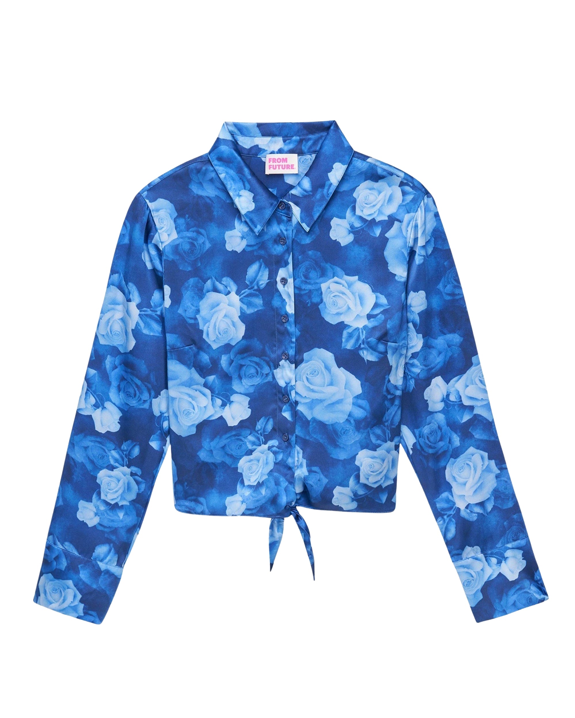 Chemise Emma en soie - Romantic Roses