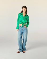 MARVELOUS GREEN / DJV / QTY : 1 / Chemise Manches Longues Emma - Marvelous Green