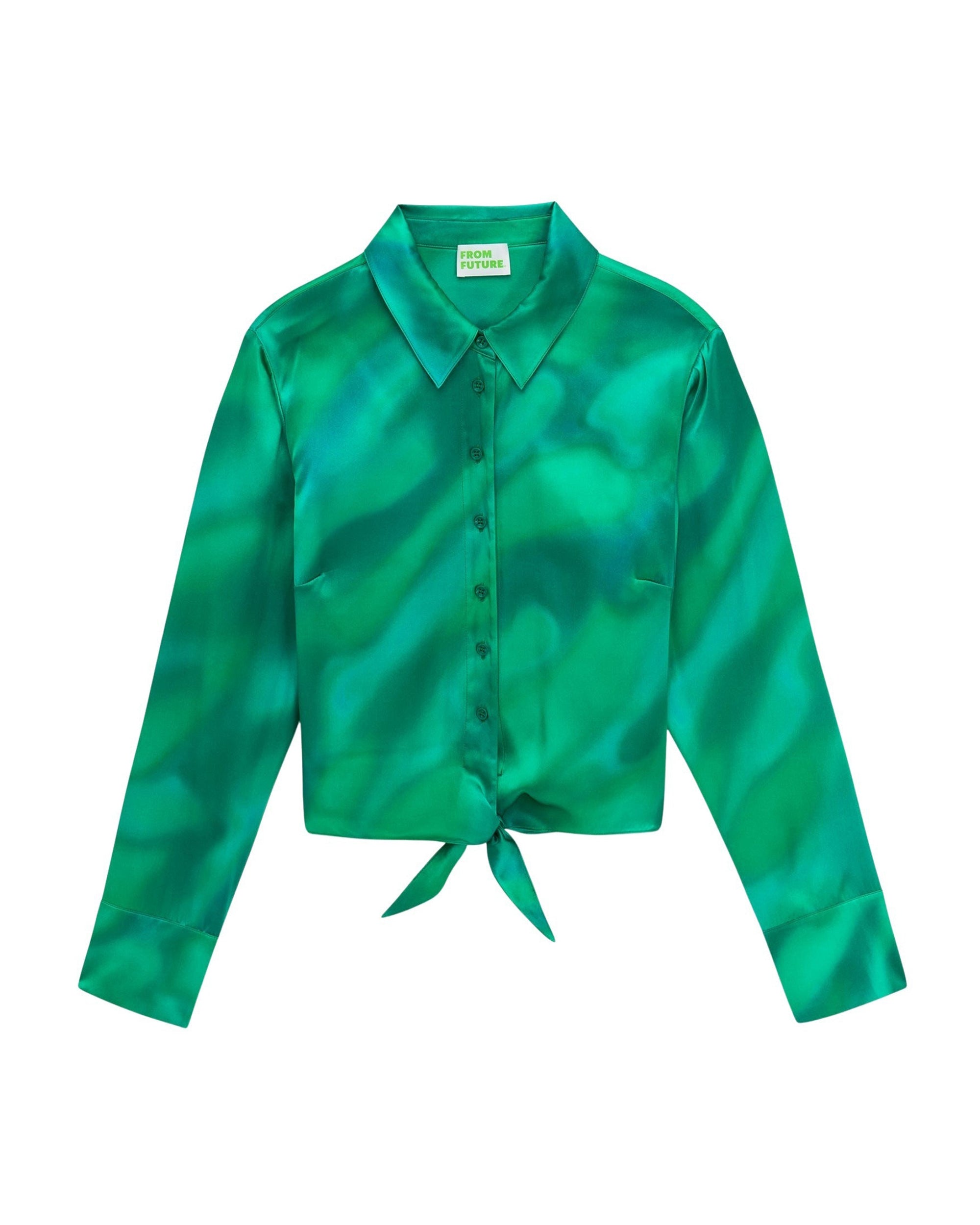 MARVELOUS GREEN / DJV / QTY : 1 / Chemise Manches Longues Emma - Marvelous Green