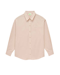 Chemise à manches longues - Beige
