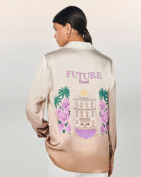 Chemise Cassie en soie - Future Hotel