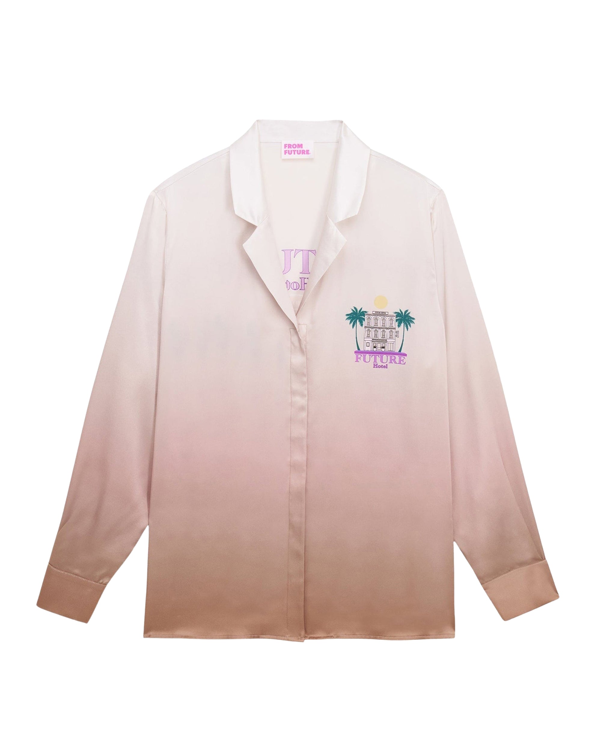Chemise Cassie en soie - Future Hotel