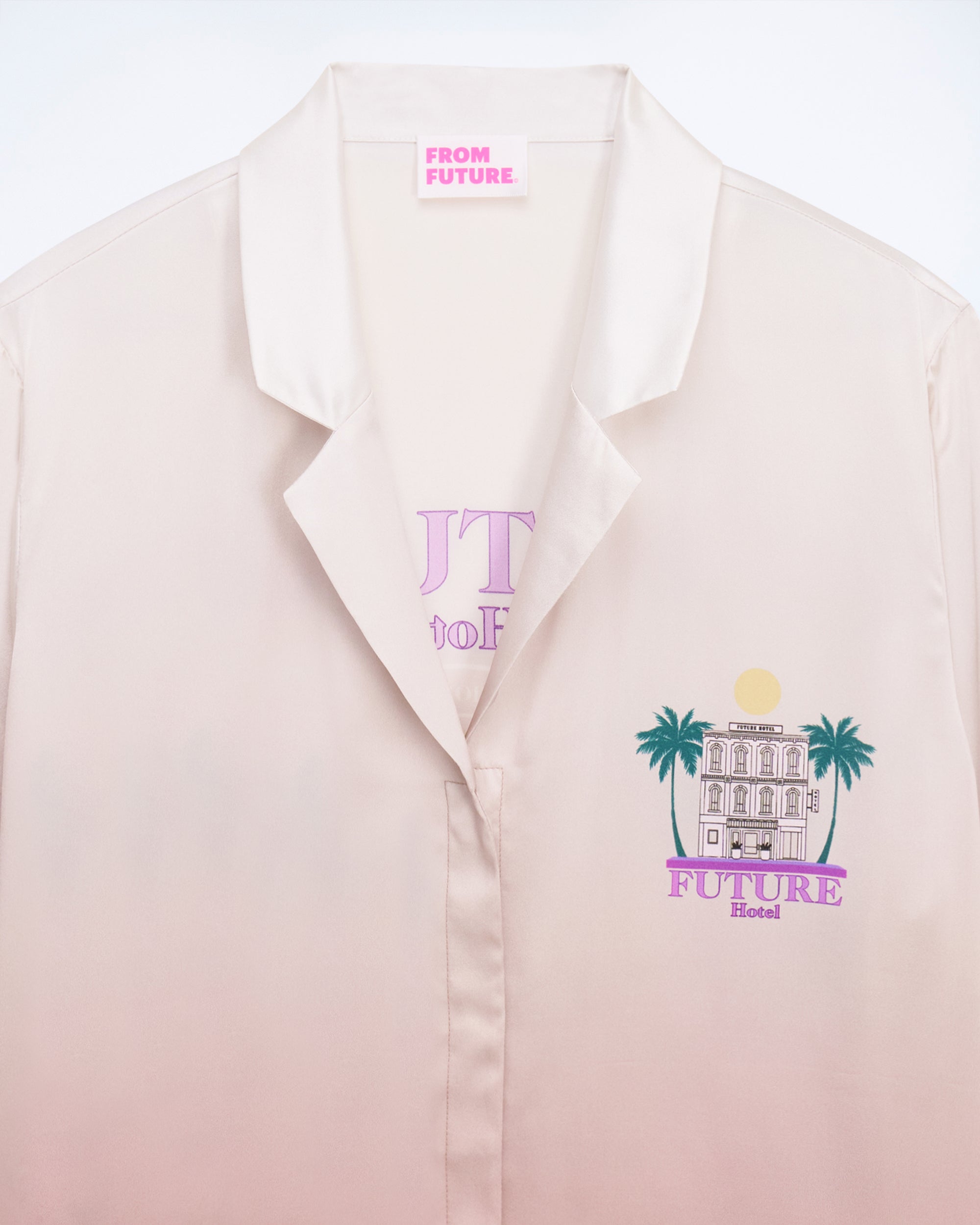 Chemise Cassie en soie - Future Hotel