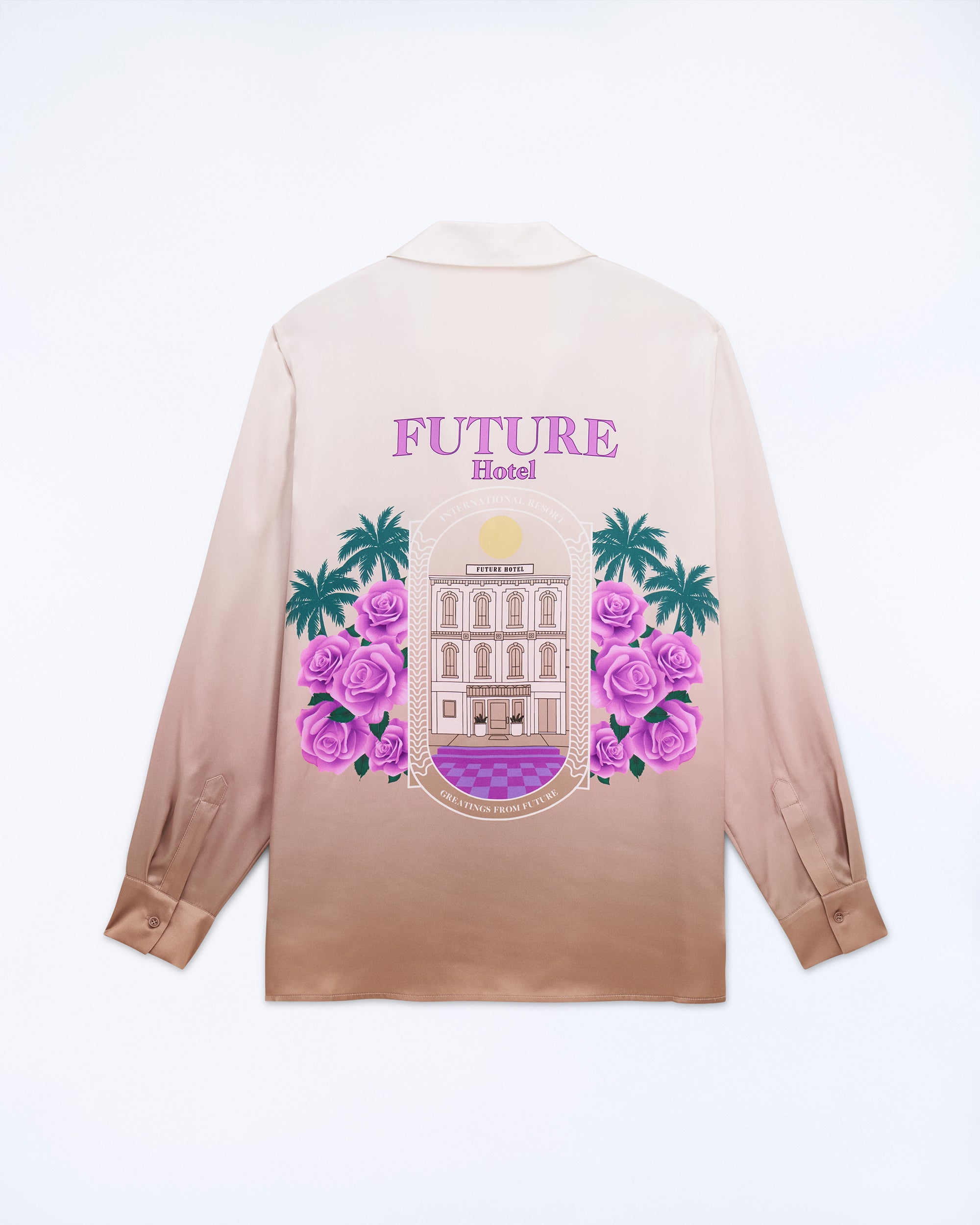 Chemise Cassie en soie - Future Hotel