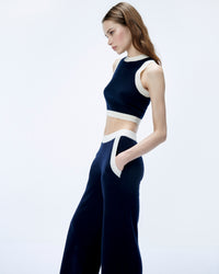 NAVY / NEW / QTY : 1 / Jogging Large Bicolore - Navy