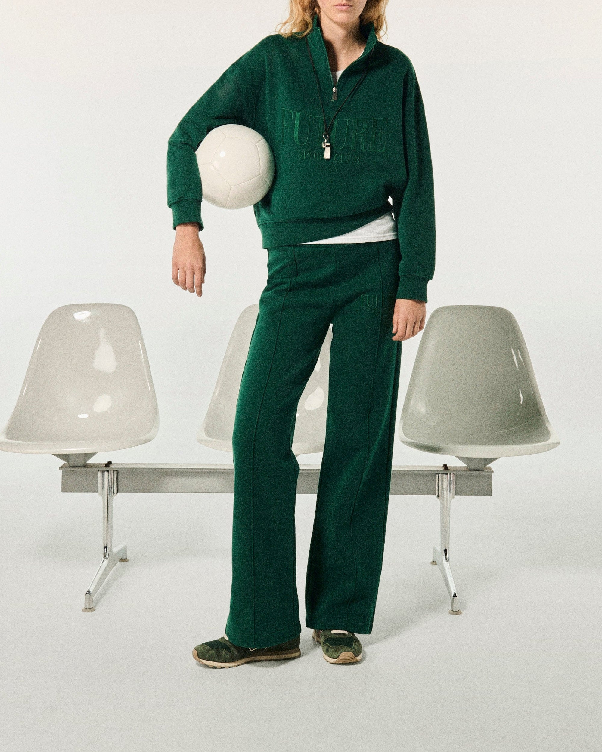 Pantalon de jogging droit à cordons de serrage - College Green