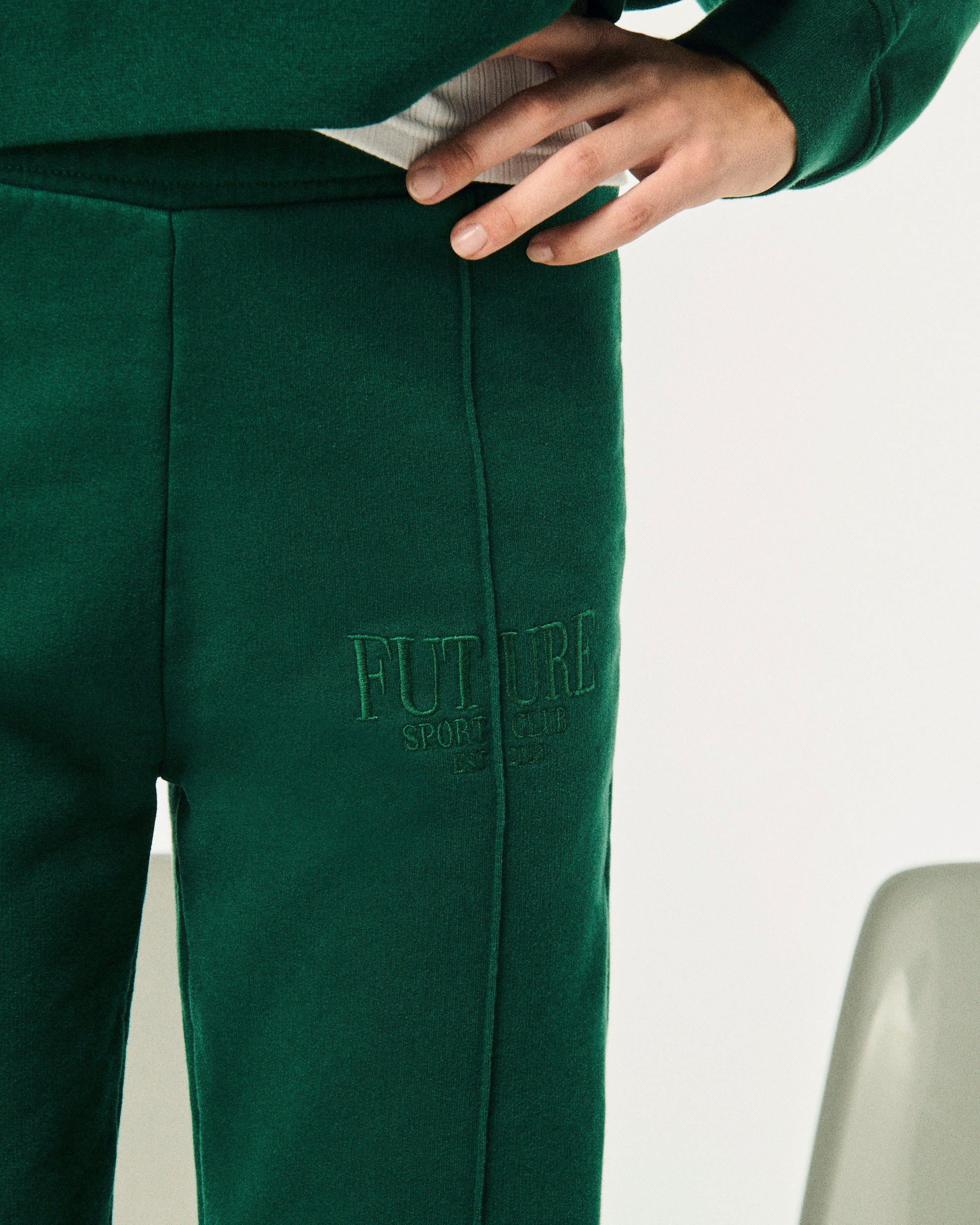 Pantalon de jogging droit à cordons de serrage - College Green