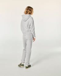 Pantalon de jogging droit à poches - Gris Chiné Clair