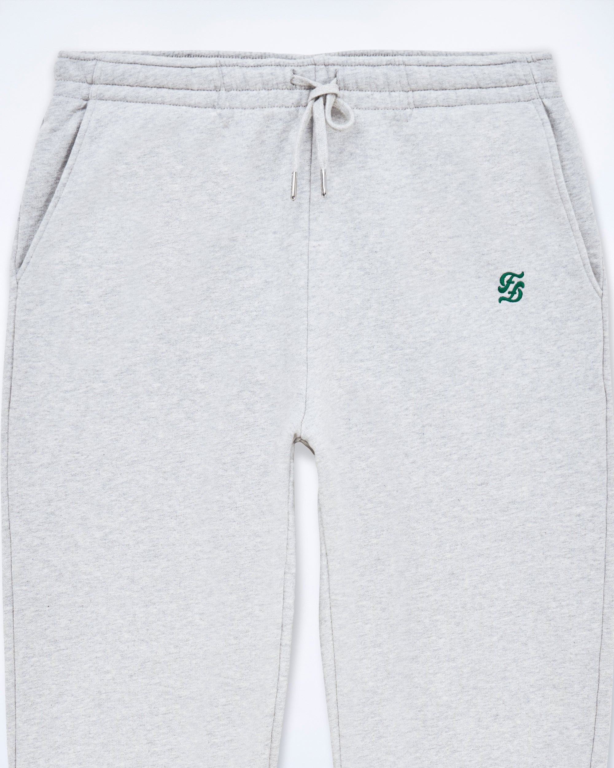 GRIS CHINE CLAIR / NEW / QTY : 30 / Jogging Droit Double F - Gris Chine Clair