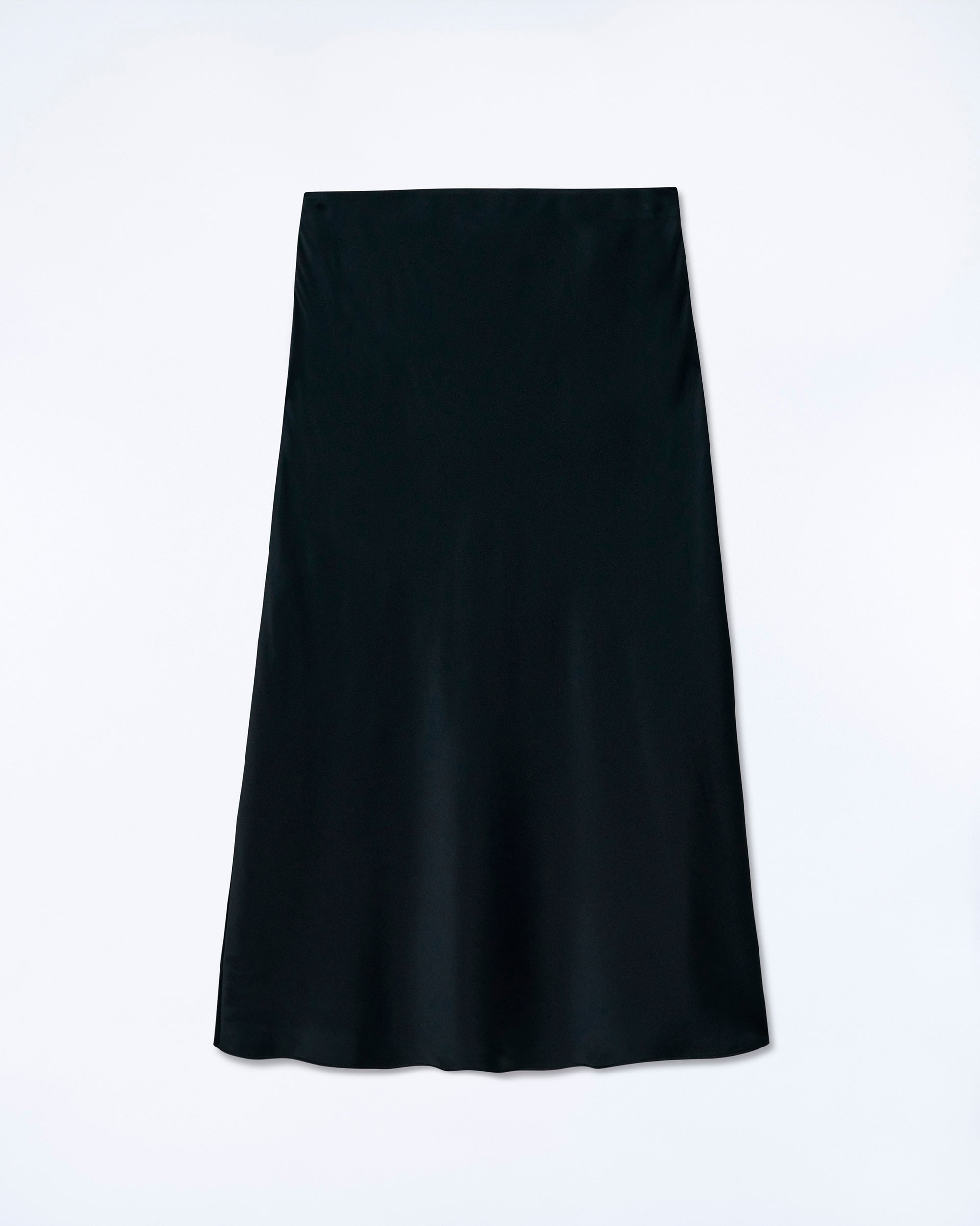 NOIR / NEW / QTY : 1 / Jupe Mi Longue Gina - Noir