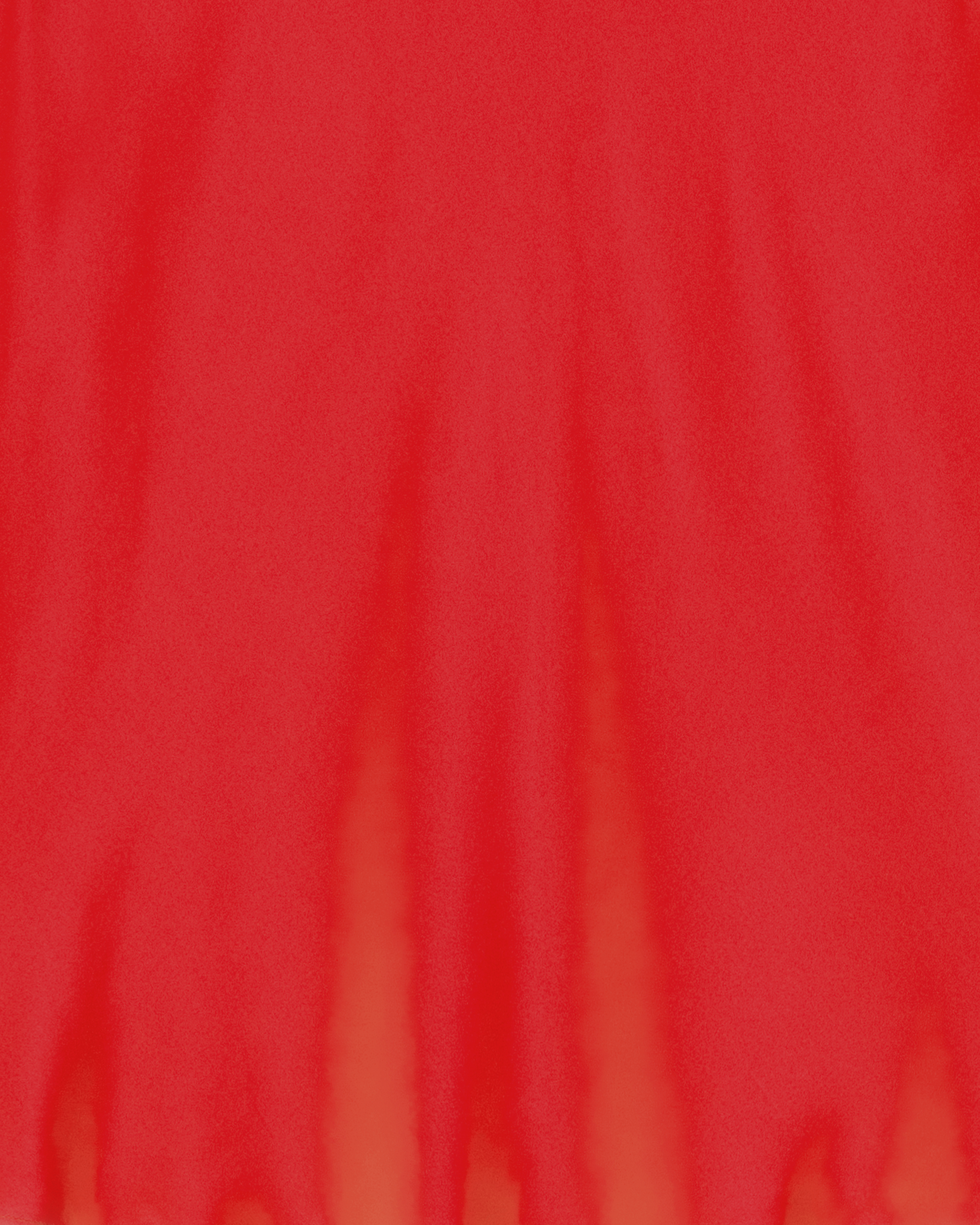 Jupe midi Gina en soie - Red