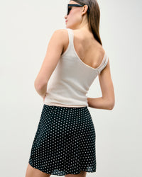 NOIR TIE AND DYE CO / NEW / QTY : 1 / Jupe Mini Lenny - Noir Tie And Dye Co