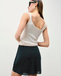 Jupe Mini Lenny - Noir Tie And Dye Co