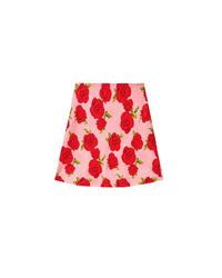 Jupe Lenny en soie - Hot Roses