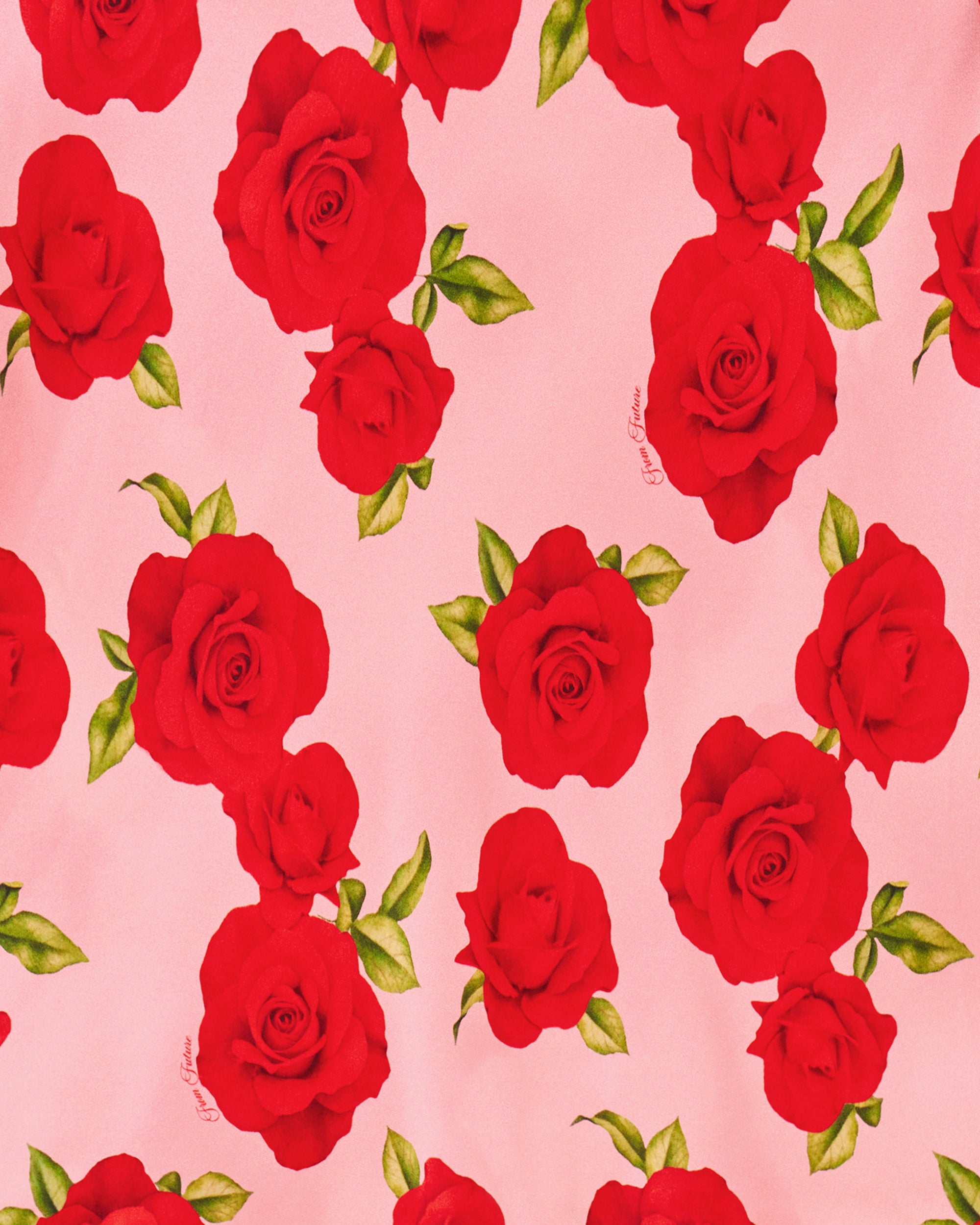 Jupe Lenny en soie - Hot Roses