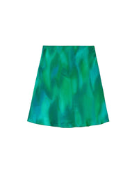Jupe Lenny en soie - Marvelous Green
