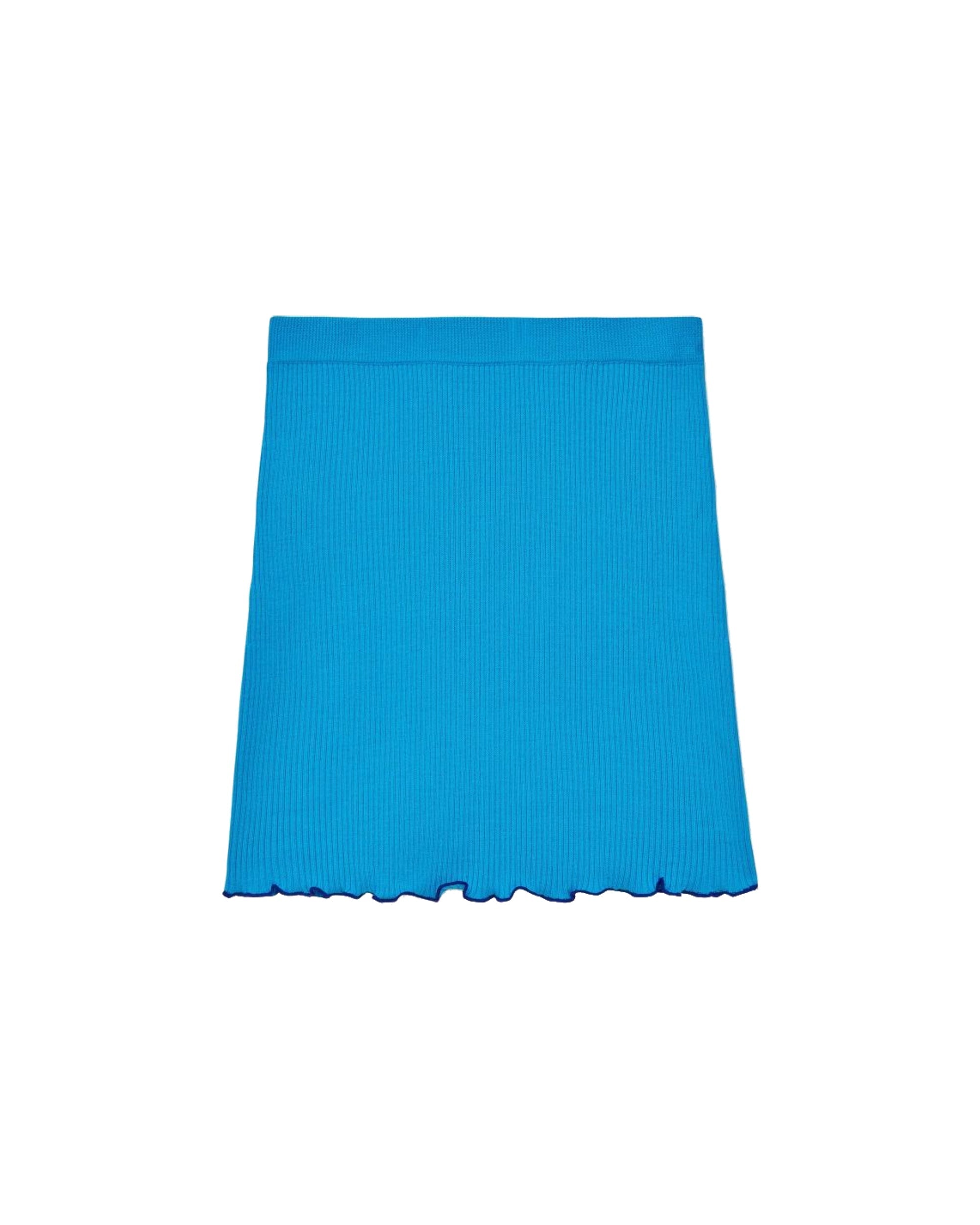 TROPICAL BLUE
 / DJV / QTY : 100 / Mini Jupe Bicolore - Tropical Blue