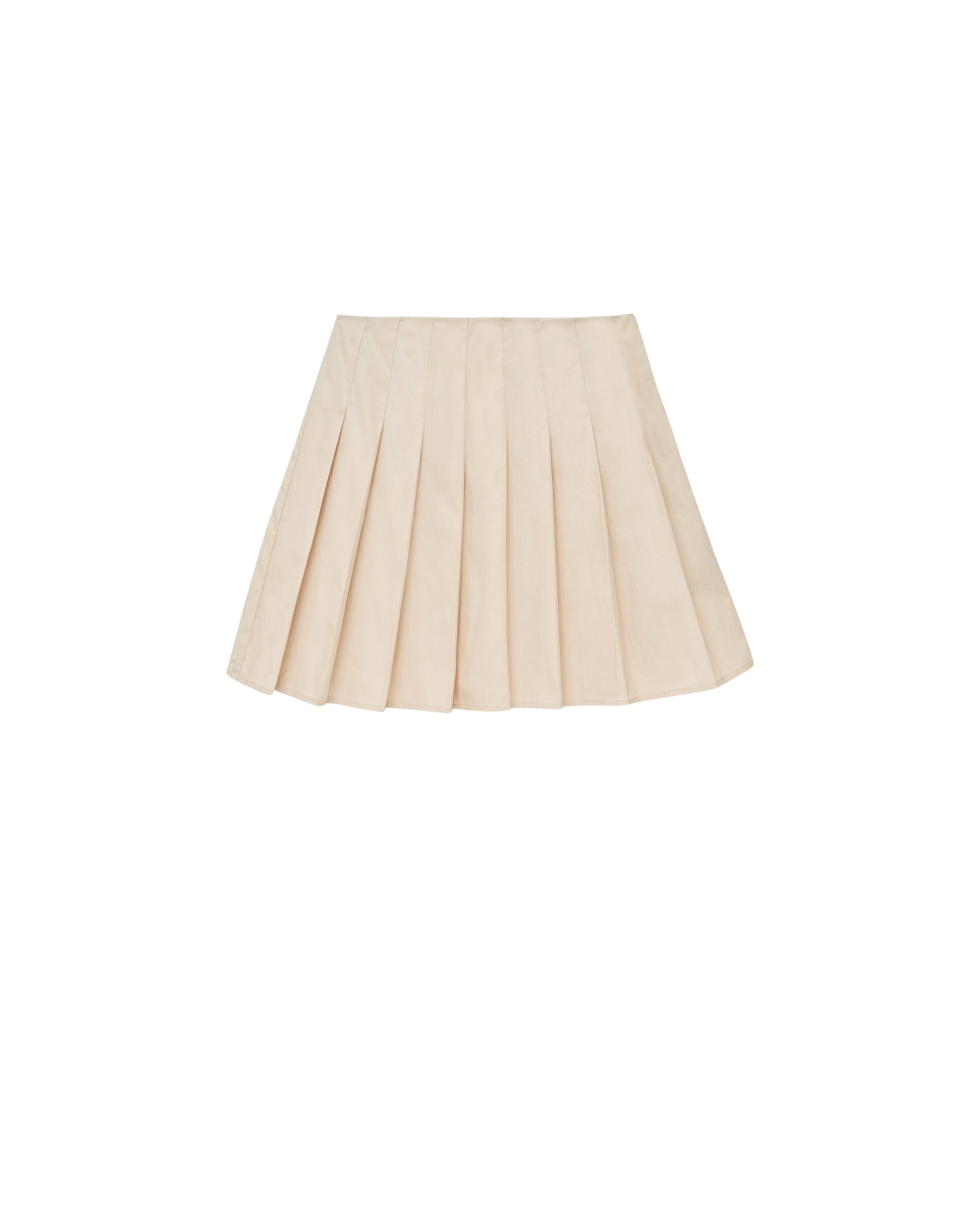 Jupe Mini Popeline - Beige