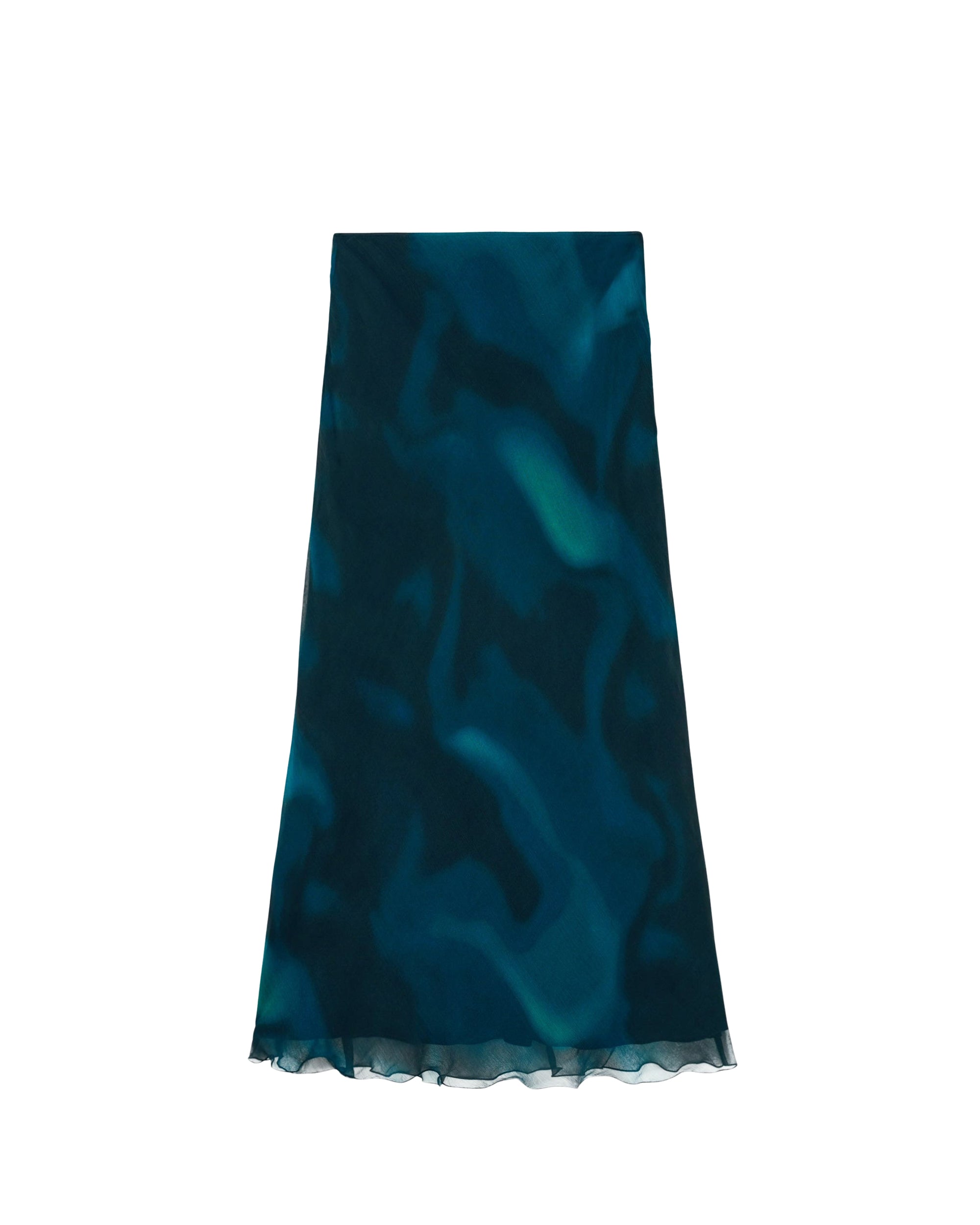 Mid-length skirt - Utopic Black