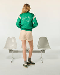 WINTER GREEN / NEW / QTY : 15 / Veste Teddy Boutonnée - Winter Green