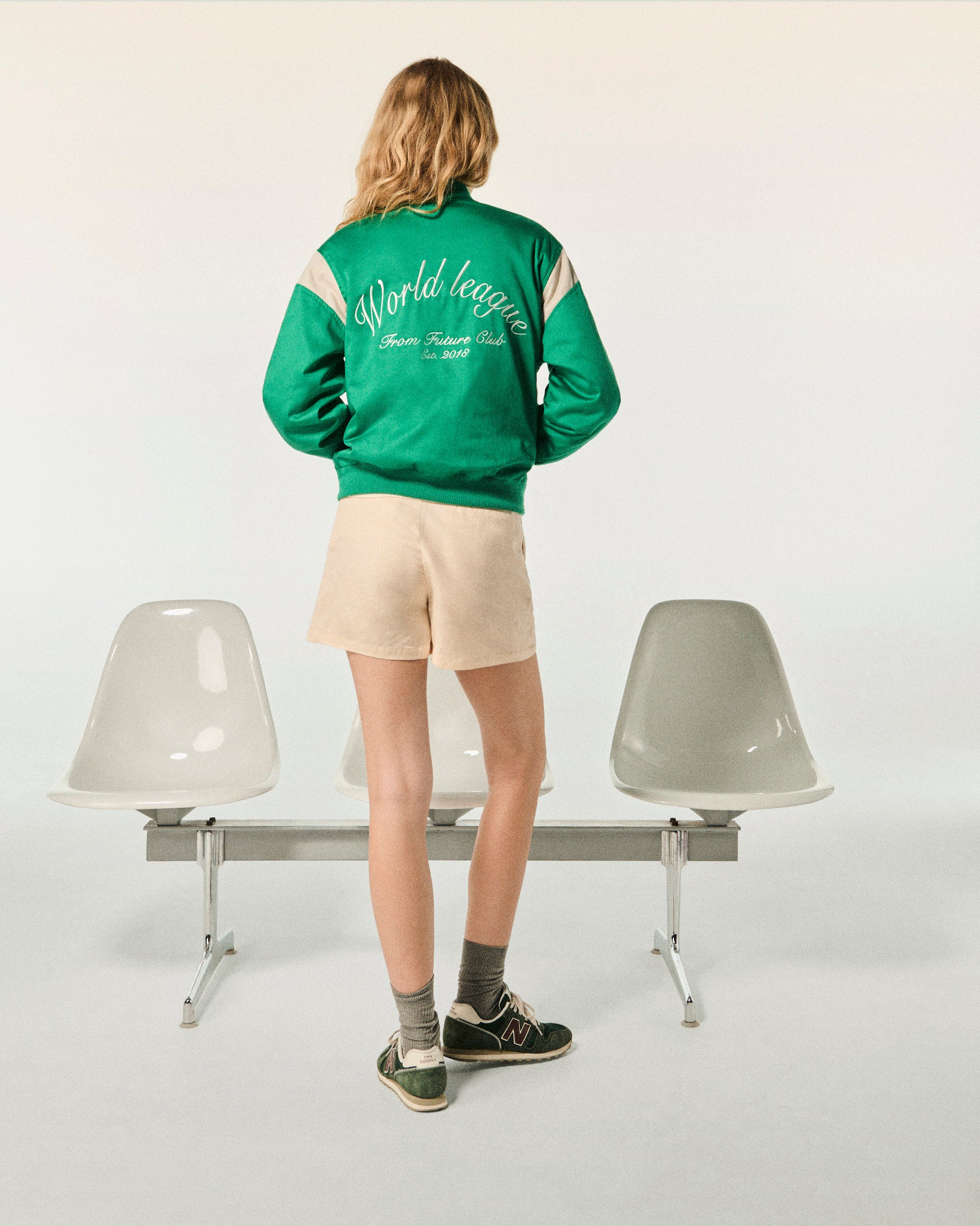 WINTER GREEN / NEW / QTY : 15 / Veste Teddy Boutonnée - Winter Green