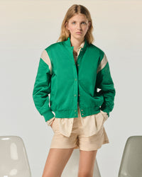 WINTER GREEN / NEW / QTY : 15 / Veste Teddy Boutonnée - Winter Green