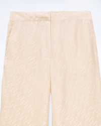 CHAMPAGNE JACQUARD / NEW / QTY : 8 / Pantalon Large Joya - Champagne Jacquard