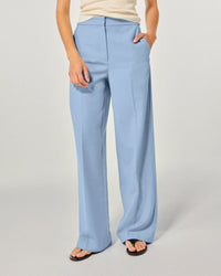 Wide-leg trousers - Baby Blue