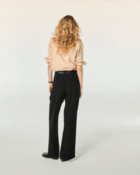 Wide-leg trousers - Black