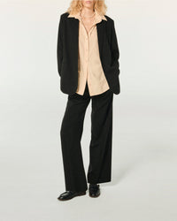 Wide-leg trousers - Black