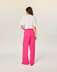 FLASH PINK / NEW / QTY : 68 / Pantalon Large - Flash Pink