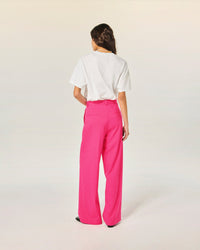 Pantalon large - Flash Pink