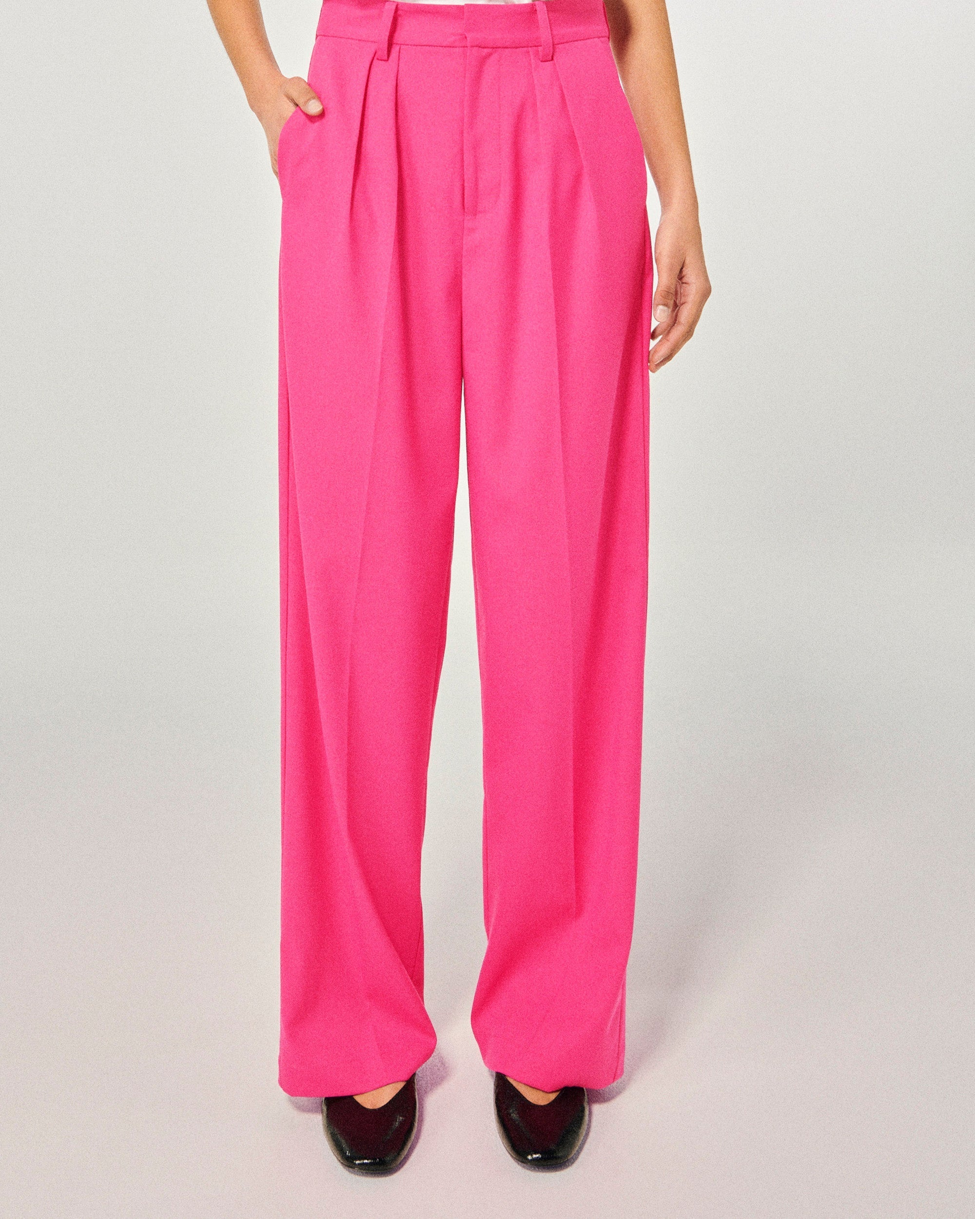 Pantalon large - Flash Pink