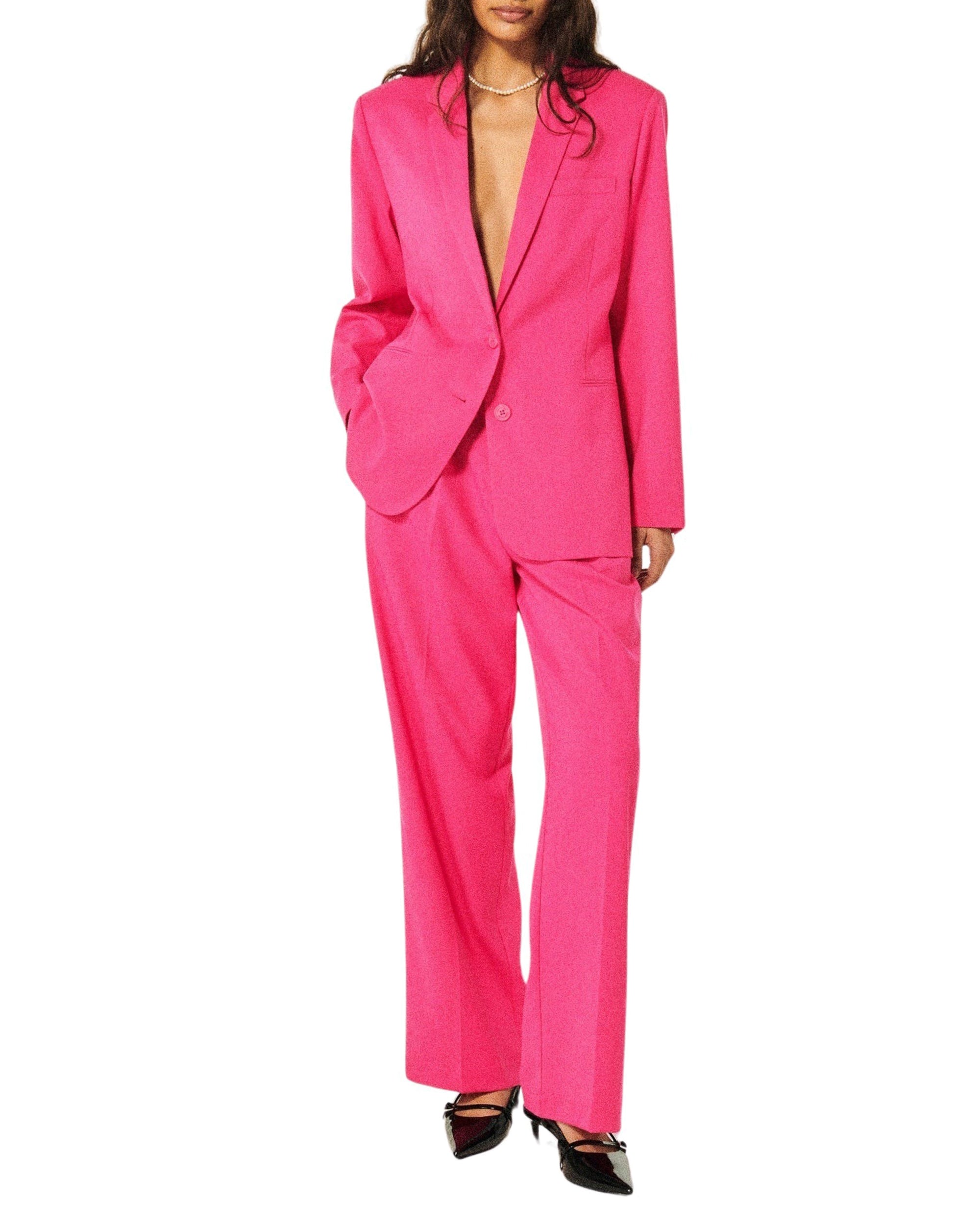 Pantalon large - Flash Pink