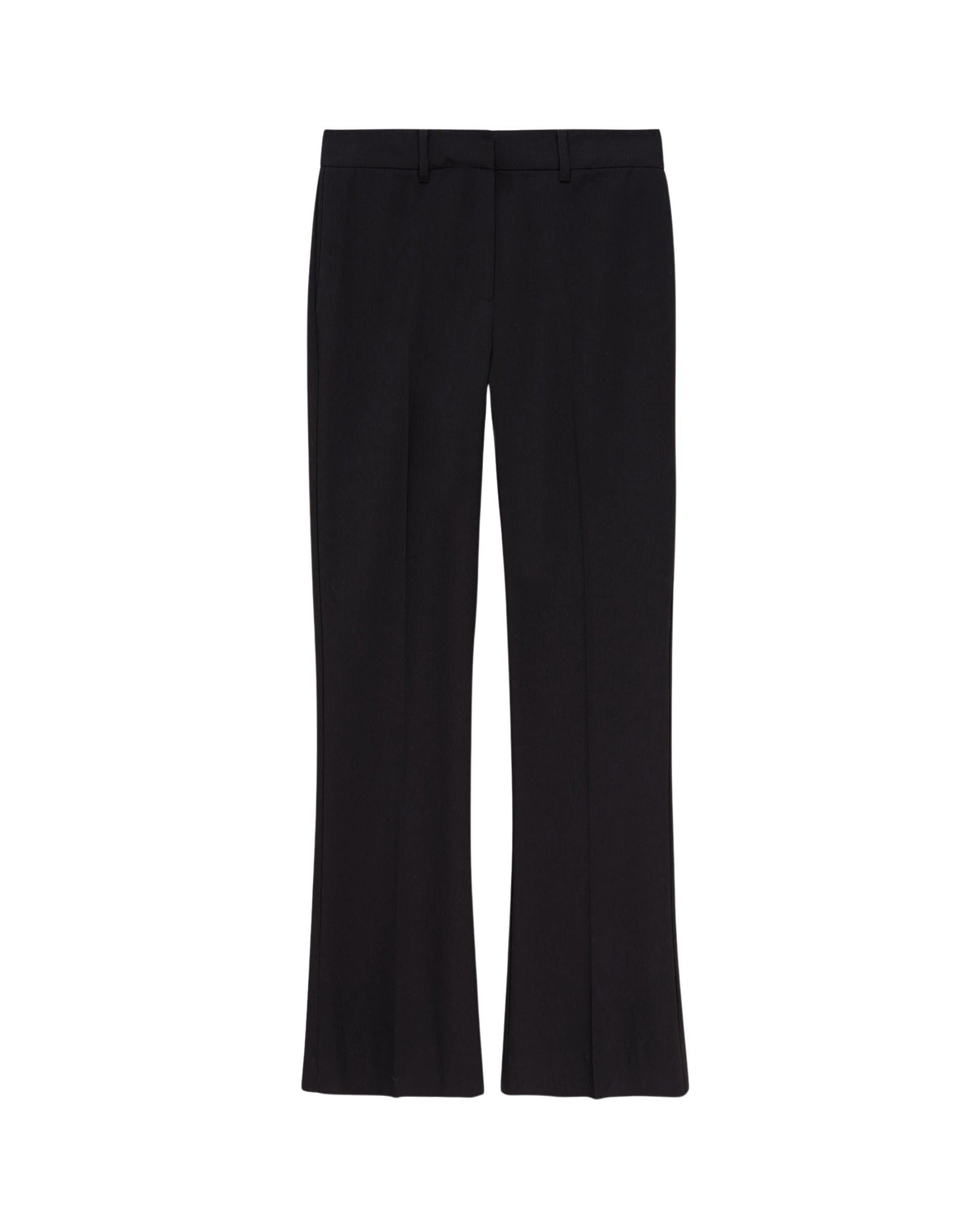 Pantalon large pattes d'éléphant - Noir