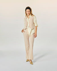 Pantalon Large   - Sable