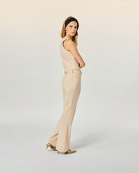 Pantalon Large  - Sable