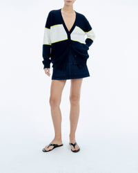 Cardigan Future Club en cachemire - Navy