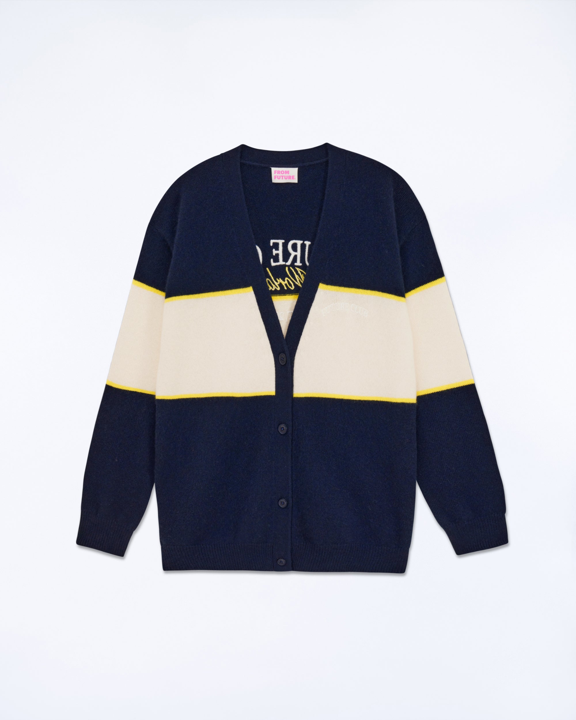 NAVY / NEW / QTY : 2 / Pull Cardigan Future Club - Navy