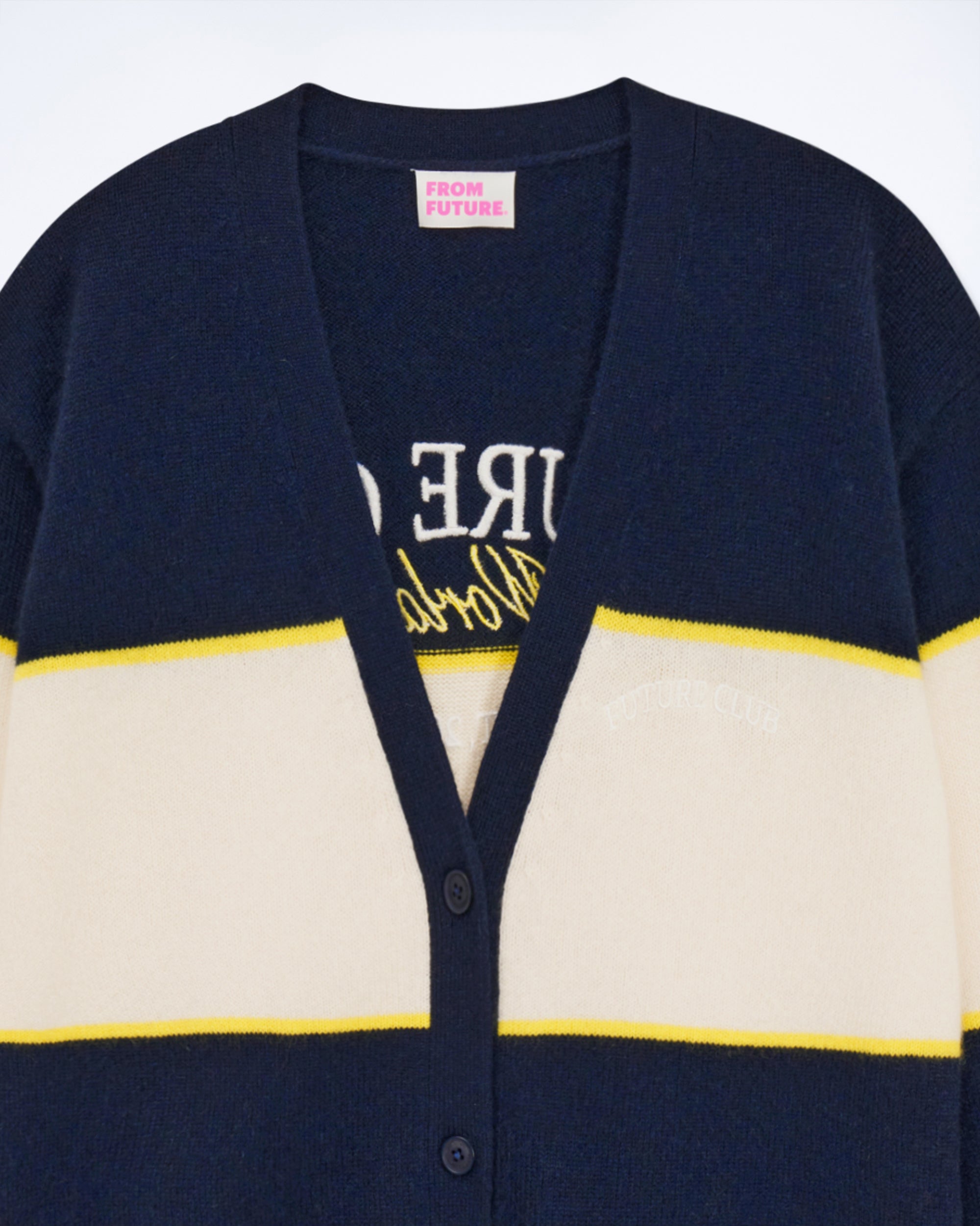 Cardigan Future Club en cachemire - Navy