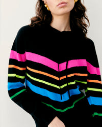 Y. ONLY PORTE / NOIR / NEW / QTY : 1 / Pull Hoodie - Noir