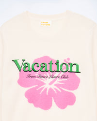 ECRU / NEW / QTY : 6 / Pull Col Rond Vacation - Ecru