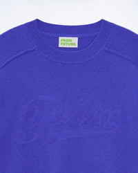 Pull à col rond en cachemire - Magic Purple