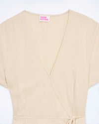 BEIGE / NEW / QTY : 72 / Robe Courte Manche Courte Danny - Beige