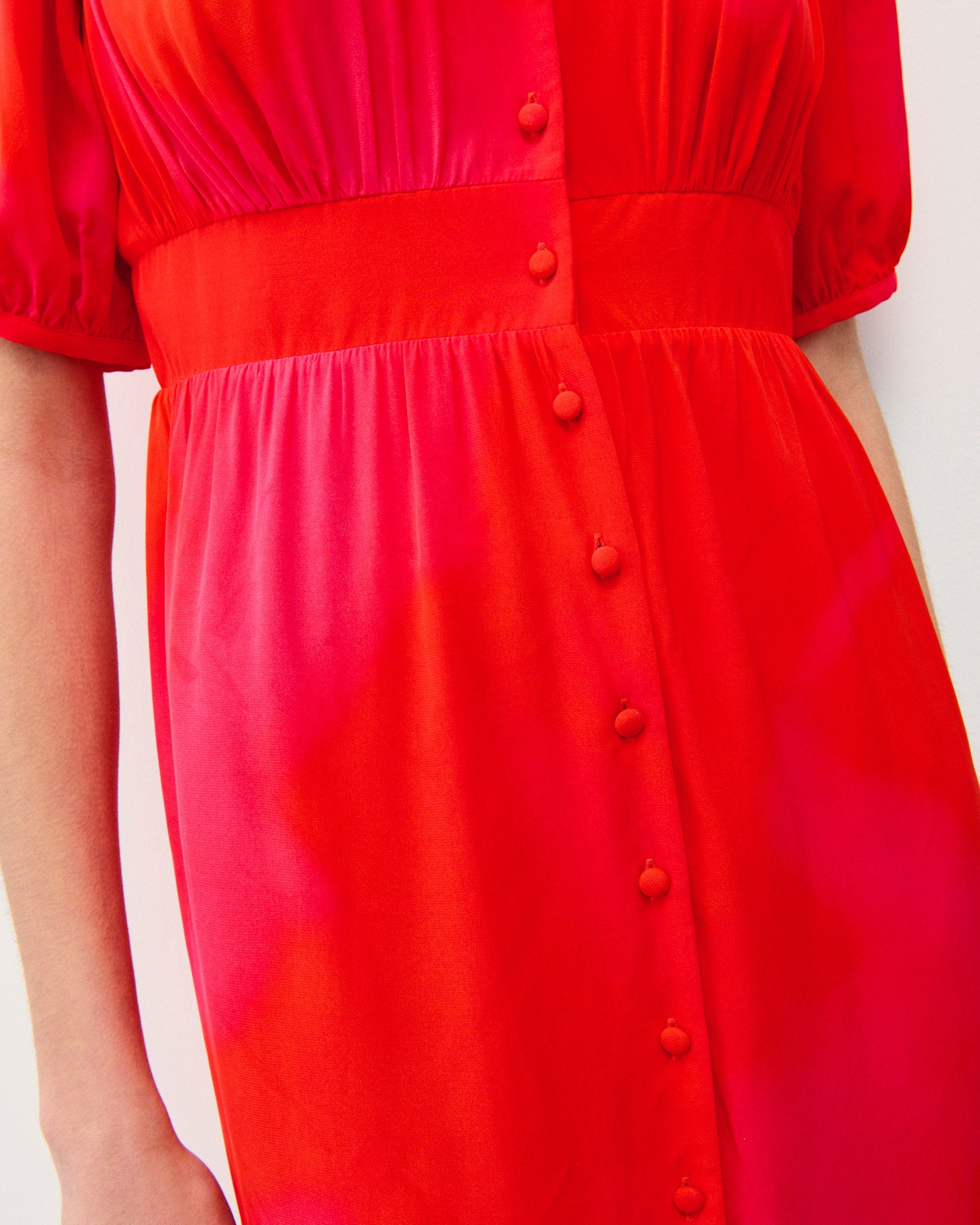UTOPIC PINK / DJV / QTY : 111 / Robe Courte Manche Courte Déborah - Utopic Pink